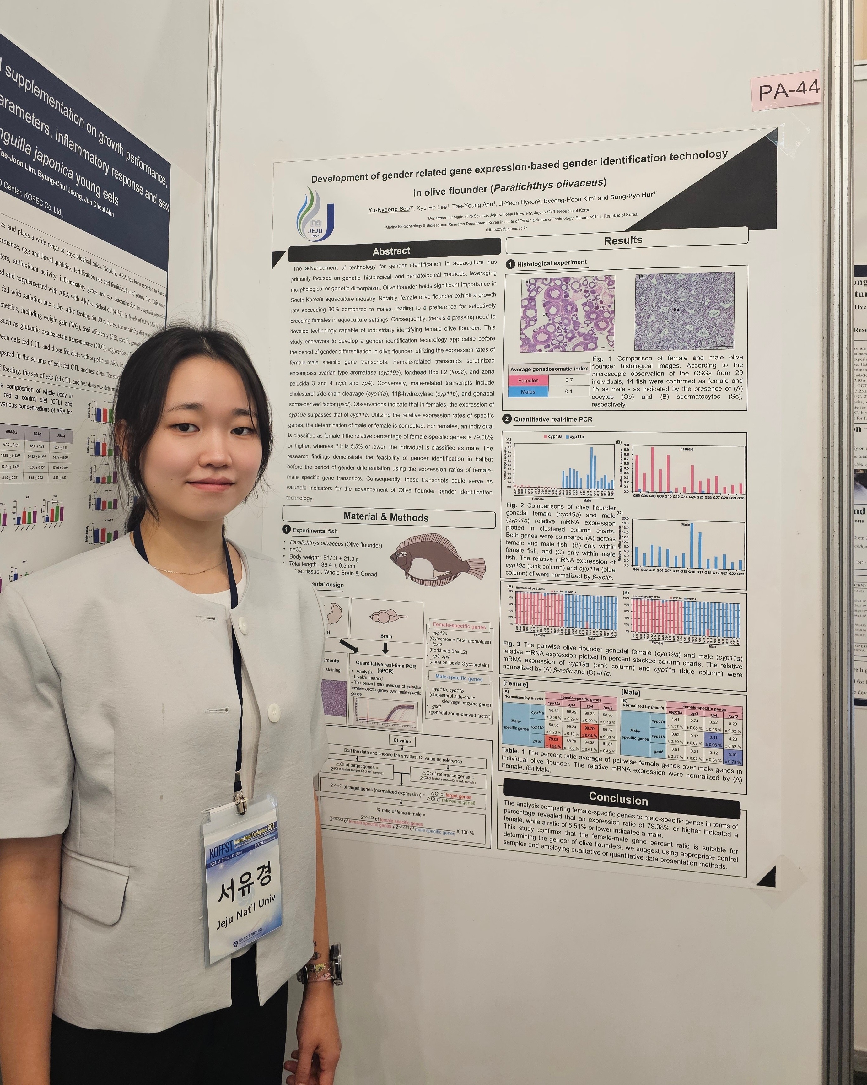 제주대 이지혜·서유경 학생 2024년 한국수산과학총연합회 최우수·우수 포스터상 수상
