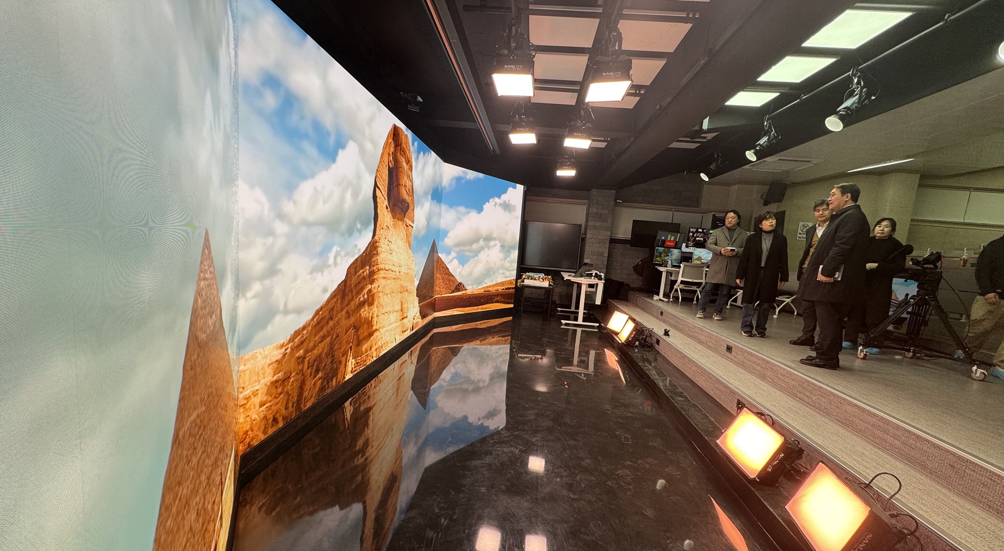 제주대, 국립대학 최초 ‘LED 기반 XR 스튜디오형 강의실’ 눈길