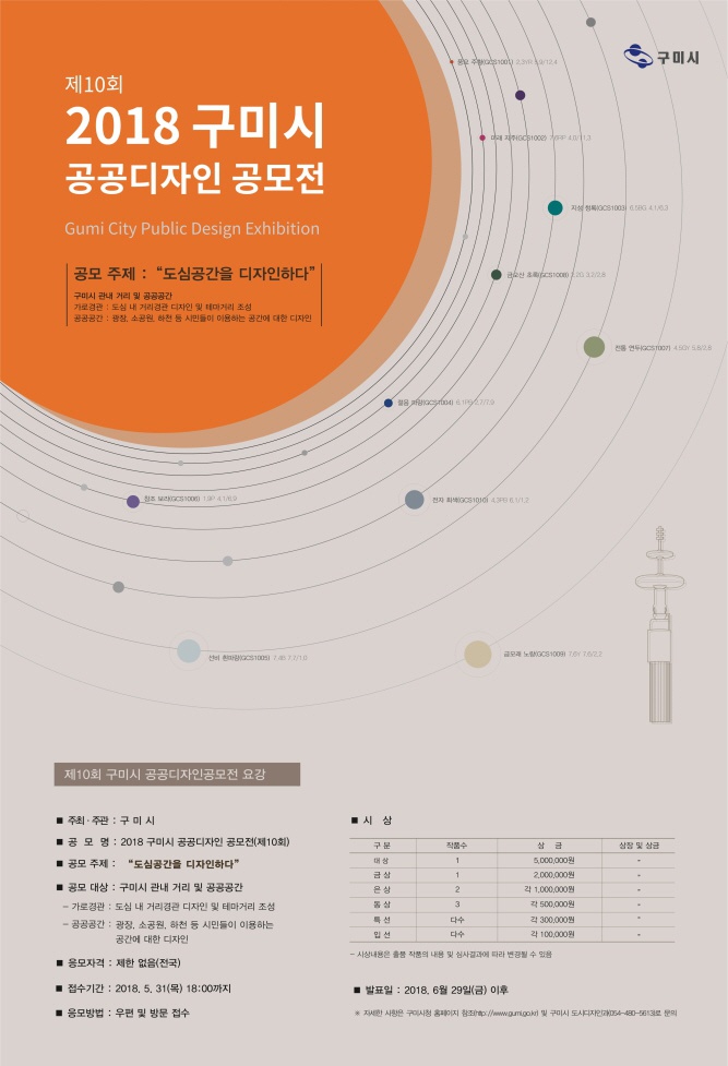 2018 구미시 공공디자인 공모전