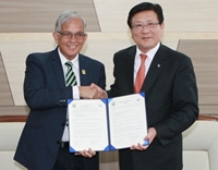 미국 괌대학과 학술교류 협정 체결