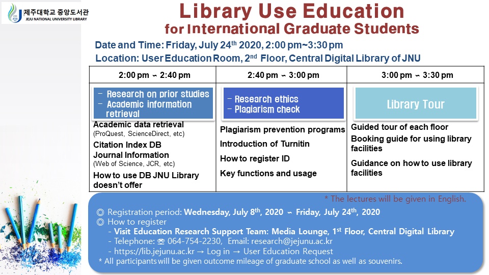 Library Use Education for International Graduate Students