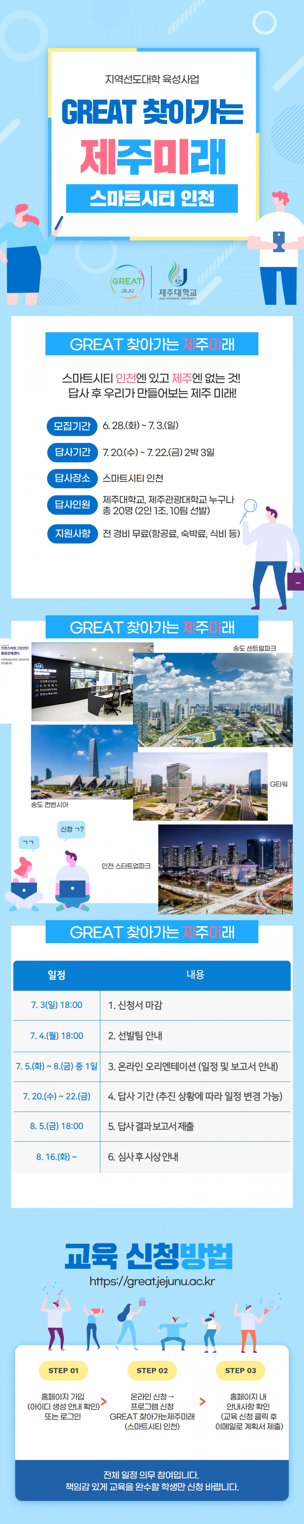 [지역선도] GREAT 찾아가는 제주미래(부산/인천) 답사 모집