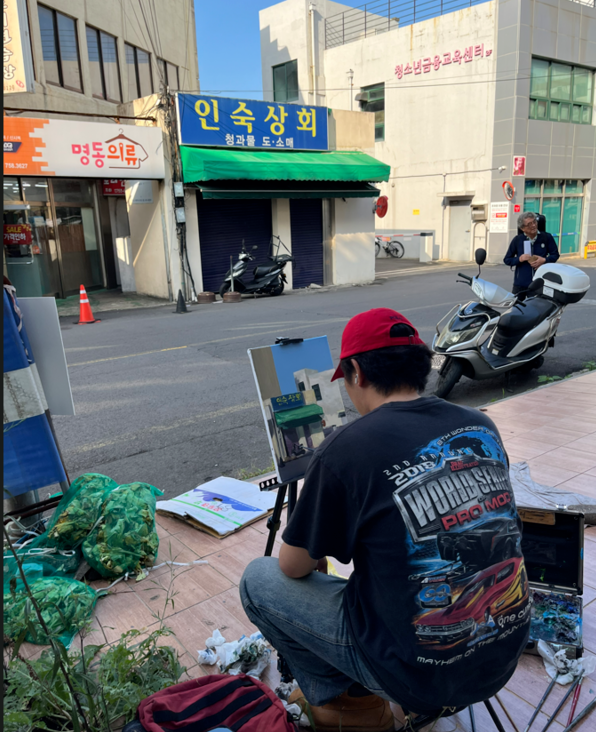 JNU College of Arts & Design, Hongseong Youth Village Launch Drawing Collaboration Project