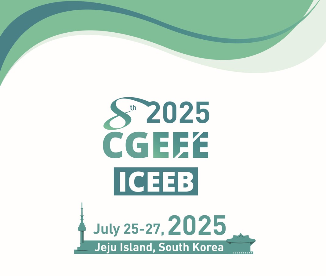 제주녹색환경지원센터,  2025년 제8회 그린에너지 및 환경공학 국제 컨퍼런스(CGEEE) 개최